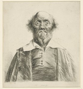 Portrét starého muže od Jan Lievens