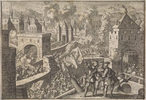 Dobytí Magdeburku, 1631 od Jan Luyken (attributed to)