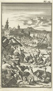 Zemětřesení od Jan Luyken