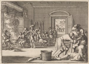 Pronásledování reformovaných ve Francii, 1685 od Jan Luyken