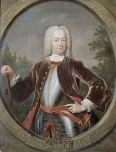 Nizozemsky: Gustaaf Willem baron van Imhoff (1705-50). Generální guvernér (1743-50) Portrét Gustaafa Willema barona van Imhoffa, generálního guvernéra Nizozemské východoindické společnosti. od Jan Maurits Quinkhard