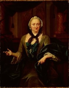 Portrét Margarethy Tripové, manželky Hendrika van de Polla