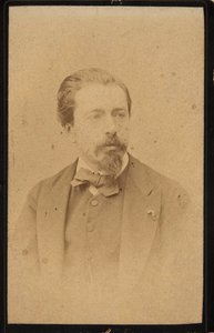 Portrét houslisty a skladatele Henryka Wieniawského 1835-1880. od Jan Mieczkowski