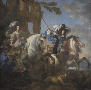 Ferdinand Maria, bavorský kurfiřt a Henriette Adelaide Savojská