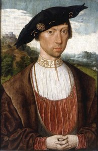 Portrét Joosta van Bronckhorsta od Jan Mostaert