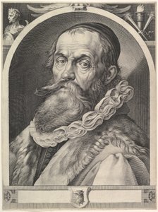 Portrét Hendricka Goltziuse, ca. 1617. od Jan Muller