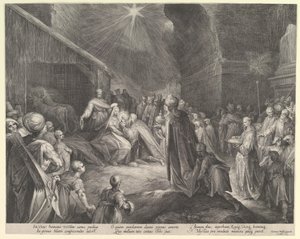 Klanění tří králů, ca. 1626. od Jan Muller