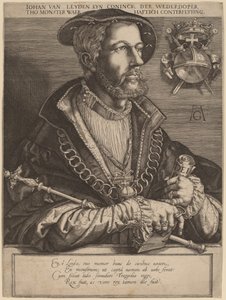 Johan van Leyden (Jan Beukels) od Jan Muller after Heinrich Aldegrever