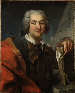 Baron Carl Harleman, švédský architekt - Portrét barona Carla Harlemana