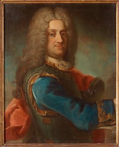 Portrét hraběte Ture Gabriela Bielkeho (1684-1763), Mijtens (Meytens), Martin van, mladší (1695-1770). Olej na plátně. Rozměr: 80 x 64,5 cm. Soukromá sbírka