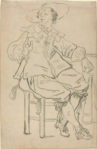 Sedící kavalír od Jan Philipz van Bouckhorst