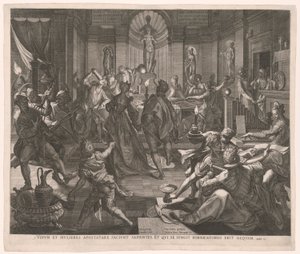 Karneval (aneb marnotratný syn) od Jan Sadeler I