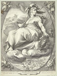 Minerva od Jan Saenredam