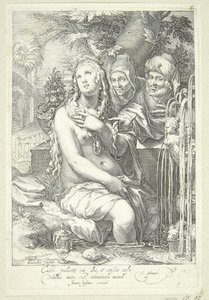Susanna a starší od Jan Saenredam