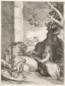 Předpověď Ahijah, 1604. od Jan Saenredam