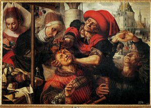 Chirurg; vyjmutí kamene blázna