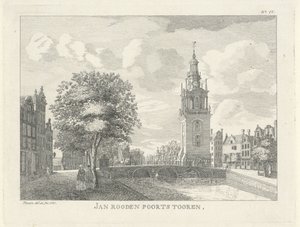 Jan Roodenpoortstoren v Amsterdamu Jan Rooden Poorts Tooren (titul na objektu) od Jan Spaan