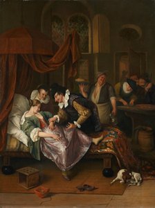 Návštěva_lékaře od Jan Steen