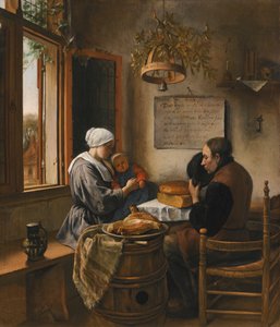Modlitba před jídlem od Jan Steen