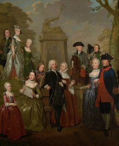 Portrét Theodora diecéze Vliet a jeho rodiny Portrét Theodora diecéze Vliet a jeho rodiny