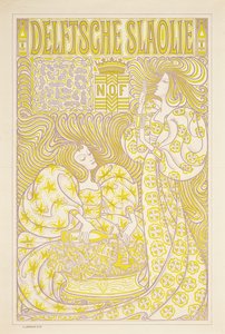 Reklamní plakát pro Delft Salad Oil, 1894