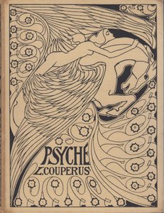 Návrh obálky Psyche od Louise Couperuse, 1898.