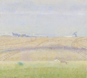 Mlžné moře od Jan Theodore Toorop