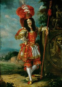 Císař Leopold I. 1640-1705 v divadelním kostýmu, 1667
