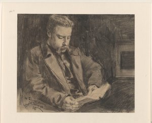 Portrét Engelberta van Bevervoorde, kastelána z Muidenu od Jan Toorop