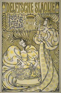 Plakát na olej na salát Delft od Jan Toorop