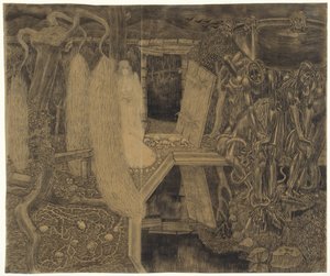 Stará zahrada smutku Starověká zahrada smutku od Jan Toorop