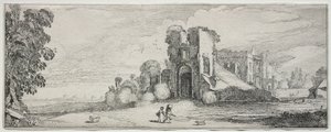 Krajiny a ruiny: Hrad Brederode. od Jan Van de Velde