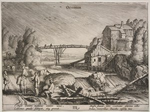 Dvanáct měsíců: říjen. od Jan Van de Velde
