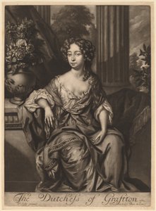 Vévodkyně z Graftonu od Jan Verkolje I after Sir Peter Lely