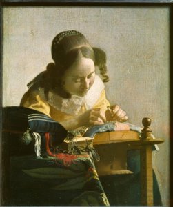 Krajkář od Jan Vermeer van Delft