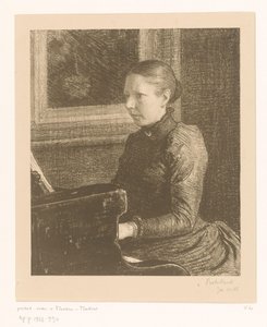Portrét Agnety Matthesové od Jan Veth