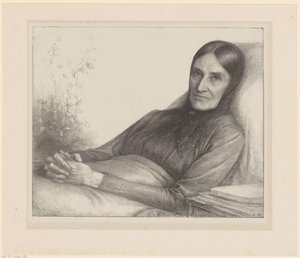 Portrét Elisabeth Ragazzi van den Wall Bake od Jan Veth