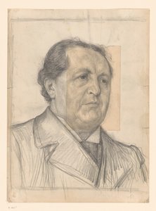 Portrét jedna Dr. Abraham Kuiper od Jan Veth