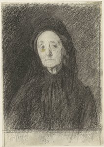Portrét paní J.H. Giltay-Moll od Jan Veth