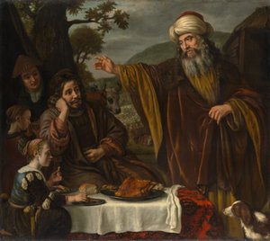 Abrahams Parting from the Family of Lot, ca. 1655-65.