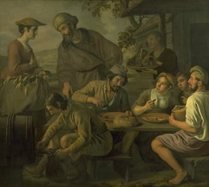 Boaz a Ruth od Jan Victors