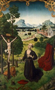St Jerome, od Jana de Cock (aktivní před cca 1505-1527)