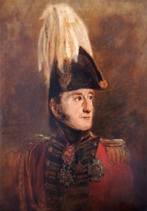 Generál lord Edward Somerset od Jan Willem Pieneman