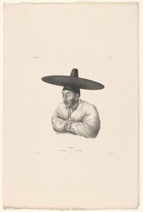 Portrét korejského obchodníka Koorai / Obchodník / Ein Kaufmann (titul na předmětu) od Jan Willem Vlaanderen