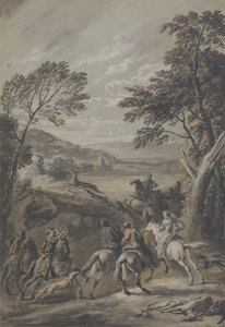 Staghunt od Jan Wyck
