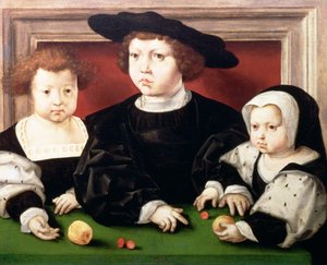 Děti dánského, norského a švédského krále Kristiána II. (1481-1559); John, Christina a Dorothea
