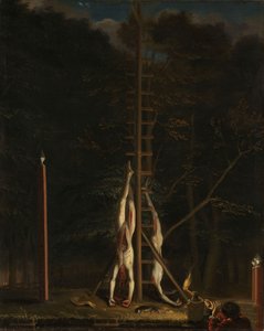 Mrtvoly bratří De Witt, kolem 1672-75 (olej na plátně)