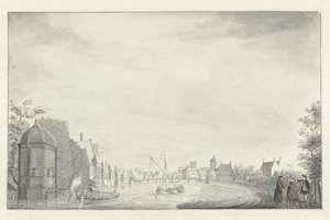 Ouderkerk na Amstelu od Jan de Beijer (possibly)