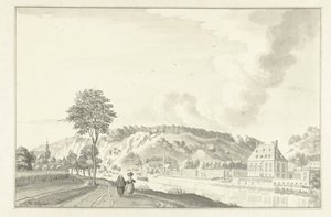 Hrad Daff, podél řeky Meuse, nad Namurem od Jan de Beijer