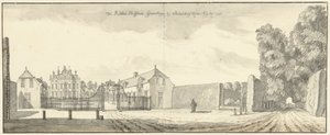 Ridderhofstad Geerestein poblíž Woudenberg od Jan de Beijer